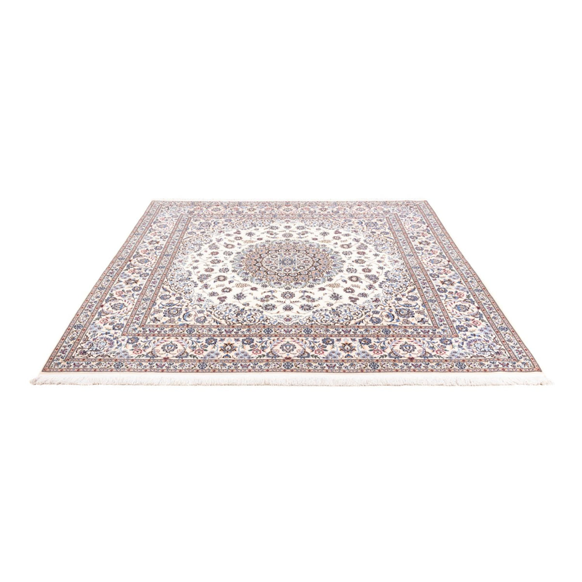 Perserteppich - Nain - Premium quadratisch - 203 x 201 cm - creme
