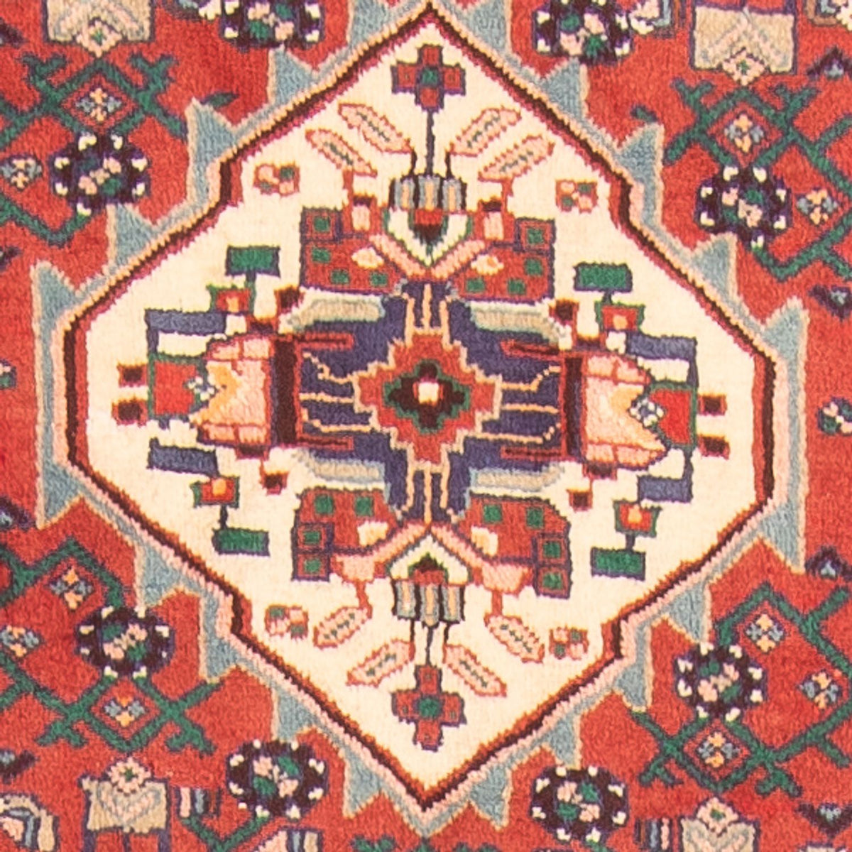 Läufer Perser - Nomadic - 418 x 107 cm - rot