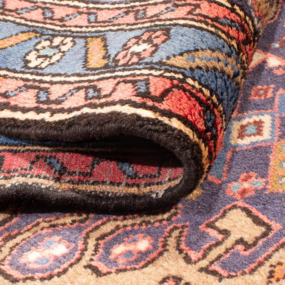 Läufer Perser - Nomadic - 368 x 90 cm - mehrfarbig