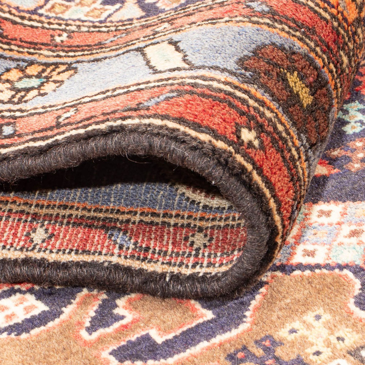 Läufer Perser - Nomadic - 388 x 92 cm - mehrfarbig