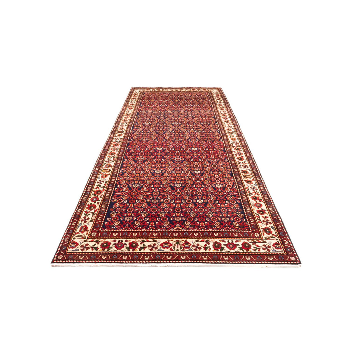 Läufer Perser - Nomadic - 375 x 150 cm - rot