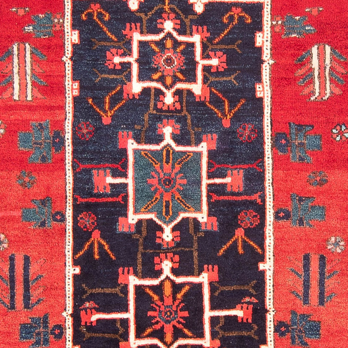 Perserteppich - Nomadic - 310 x 155 cm - rot