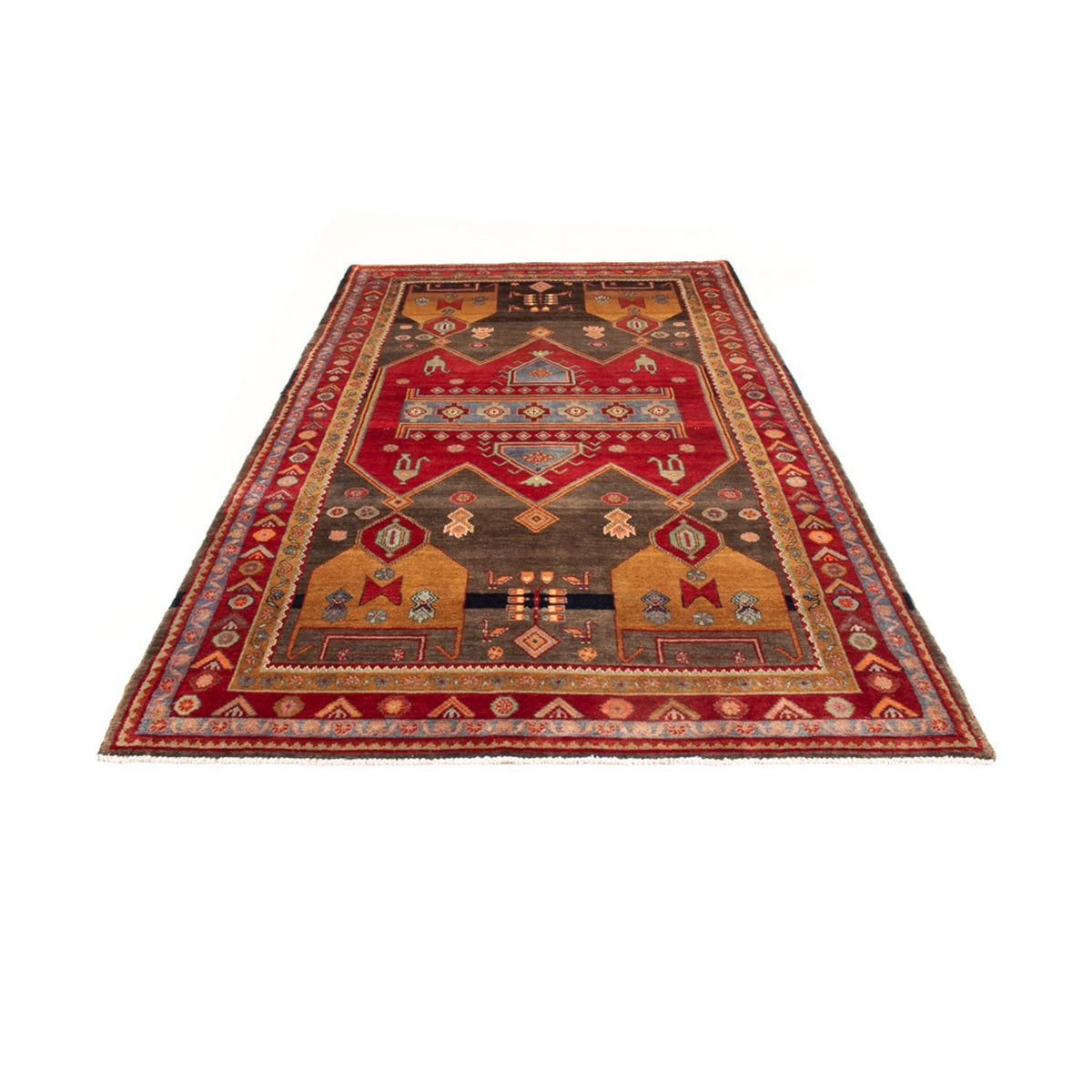 Perserteppich - Nomadic - 310 x 158 cm - rot
