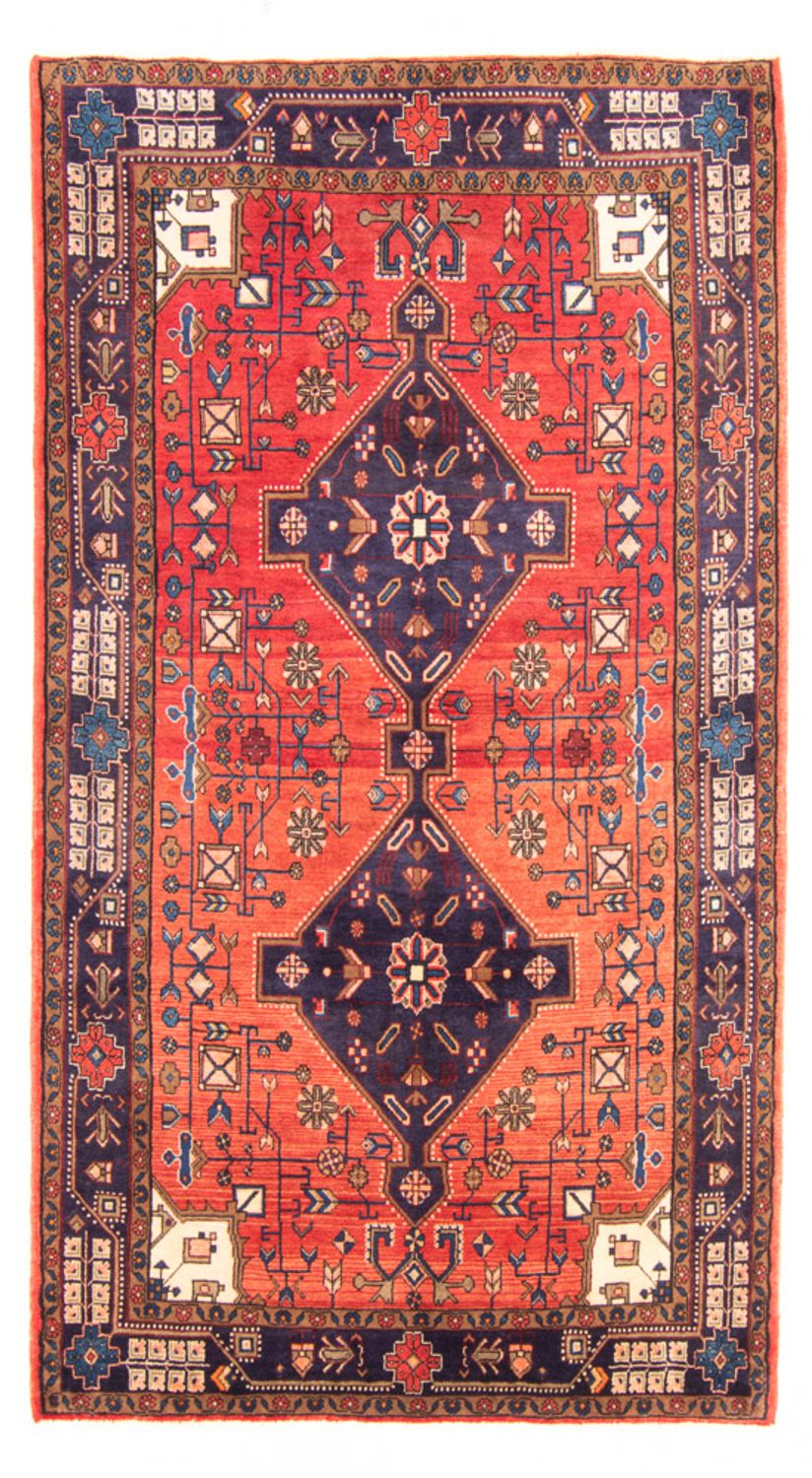 Perserteppich - Nomadic - 257 x 150 cm - rot