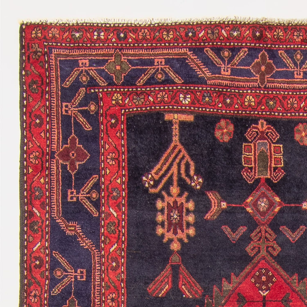 Läufer Perser - Nomadic - 290 x 134 cm - dunkelblau