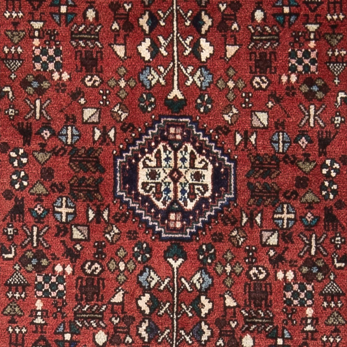 Perserteppich - Nomadic - 153 x 66 cm - rot
