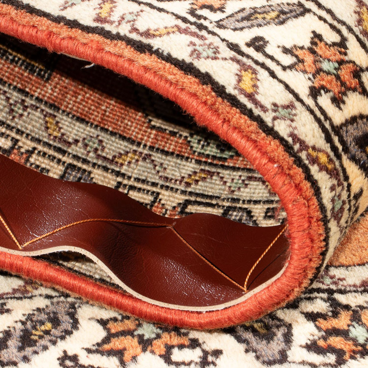 Perserteppich - Nomadic - 89 x 71 cm - orange