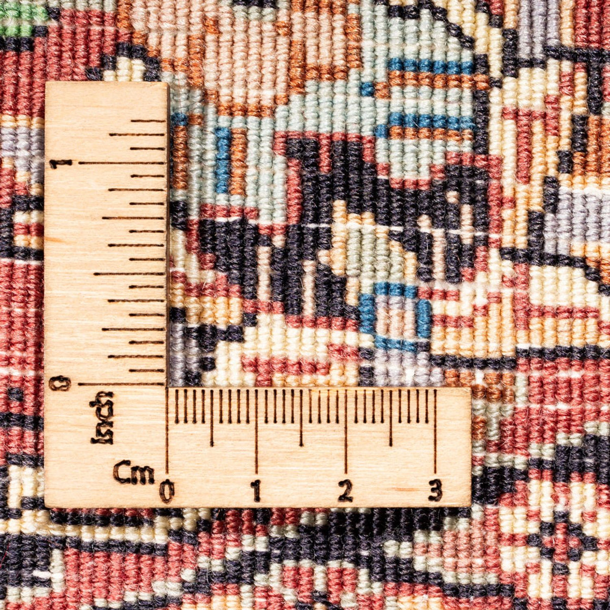 Perserteppich - Bidjar - Royal rund - 100 x 100 cm - creme