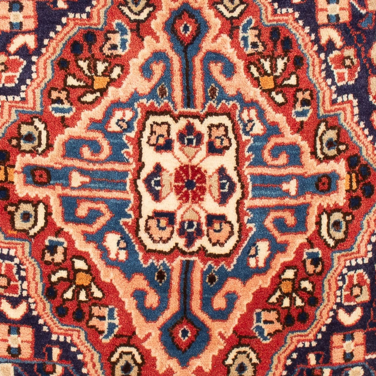 Perserteppich - Nomadic - 103 x 66 cm - blau