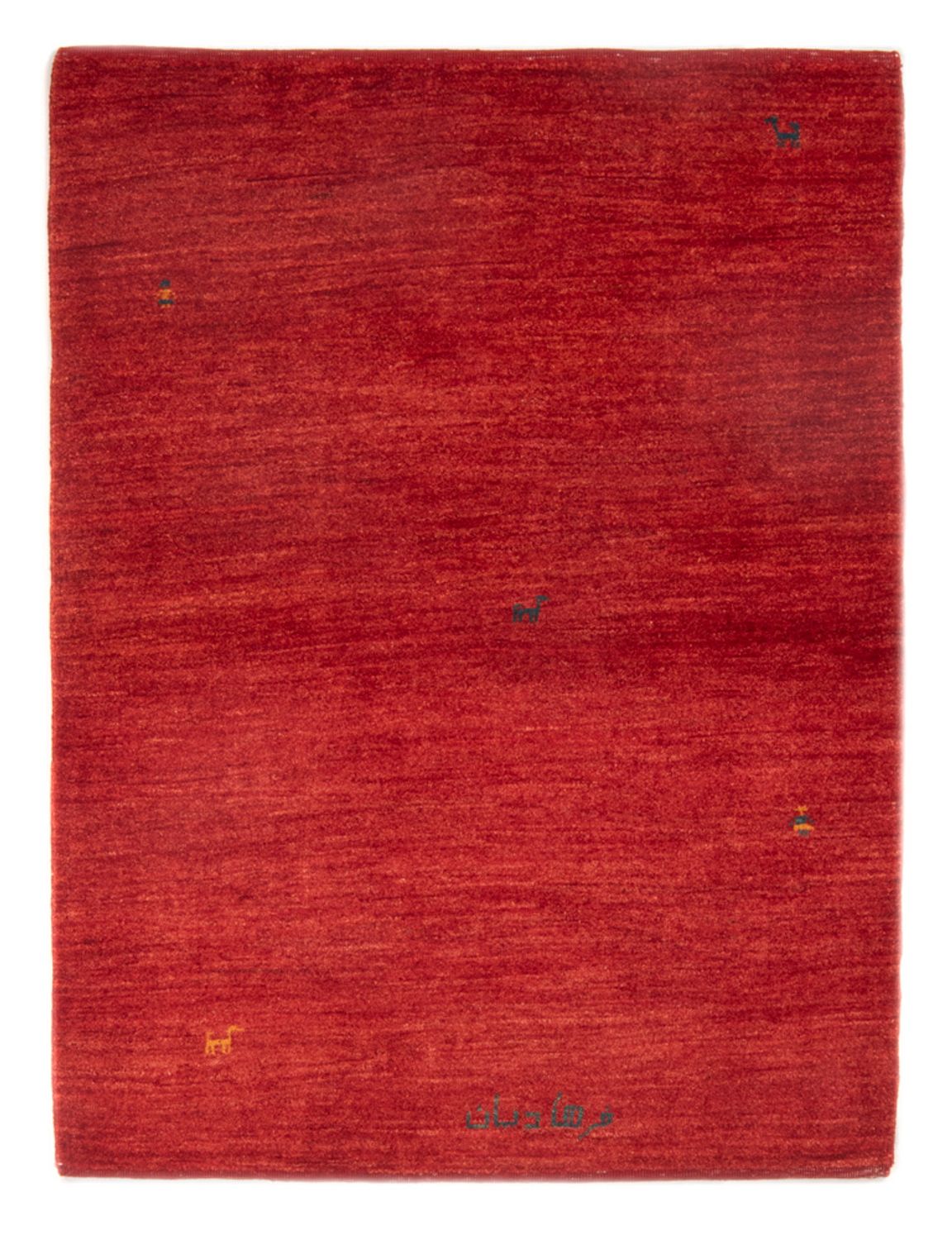 Gabbeh Teppich - Perser - 150 x 103 cm - rot