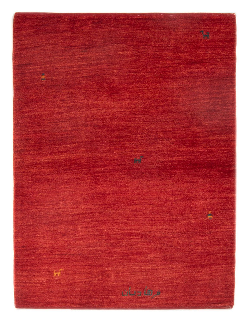 Gabbeh Teppich - Perser - 150 x 103 cm - rot