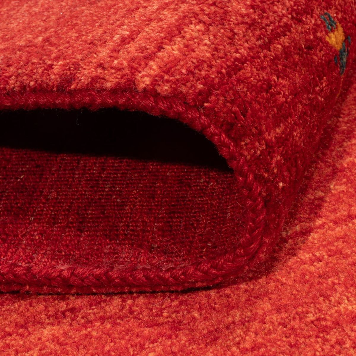 Gabbeh Teppich - Perser - 150 x 103 cm - rot