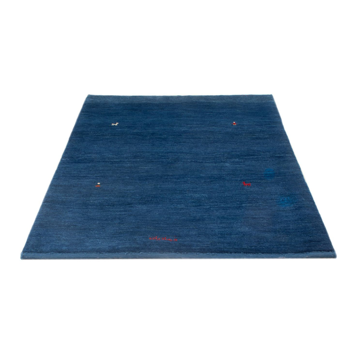 Gabbeh Teppich - Perser - 160 x 107 cm - dunkelblau