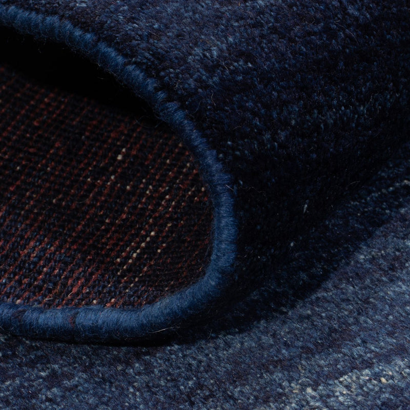 Gabbeh Teppich - Perser - 143 x 90 cm - dunkelblau