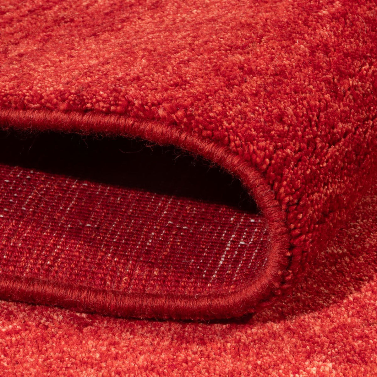 Gabbeh Teppich - Perser - 184 x 139 cm - rot