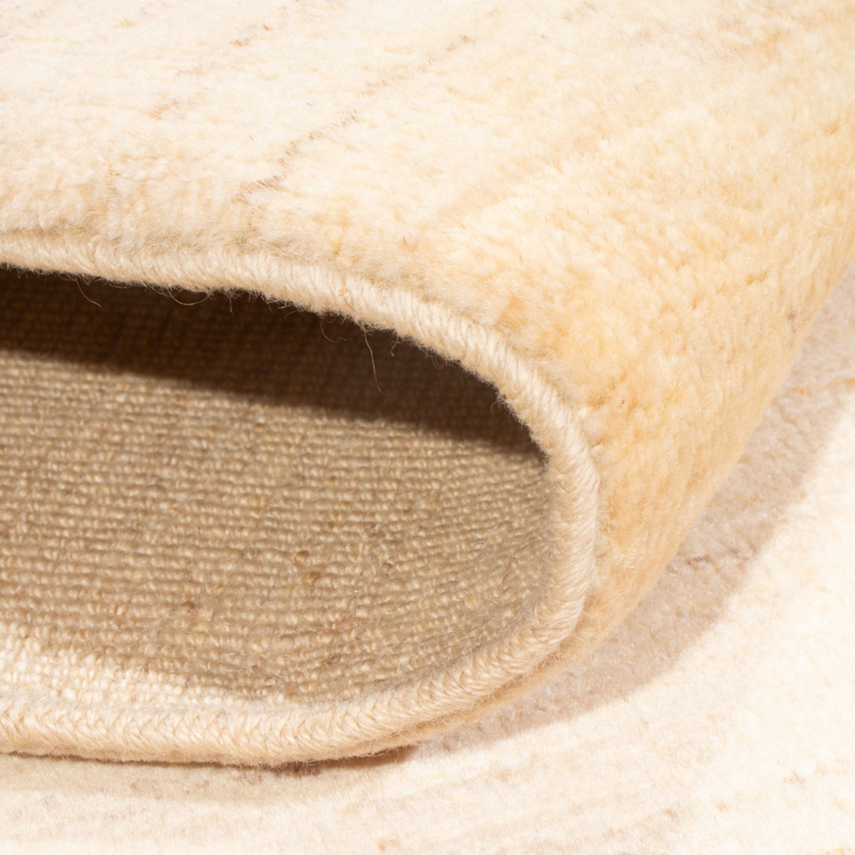 Gabbeh Teppich - Perser - 153 x 108 cm - hellbeige