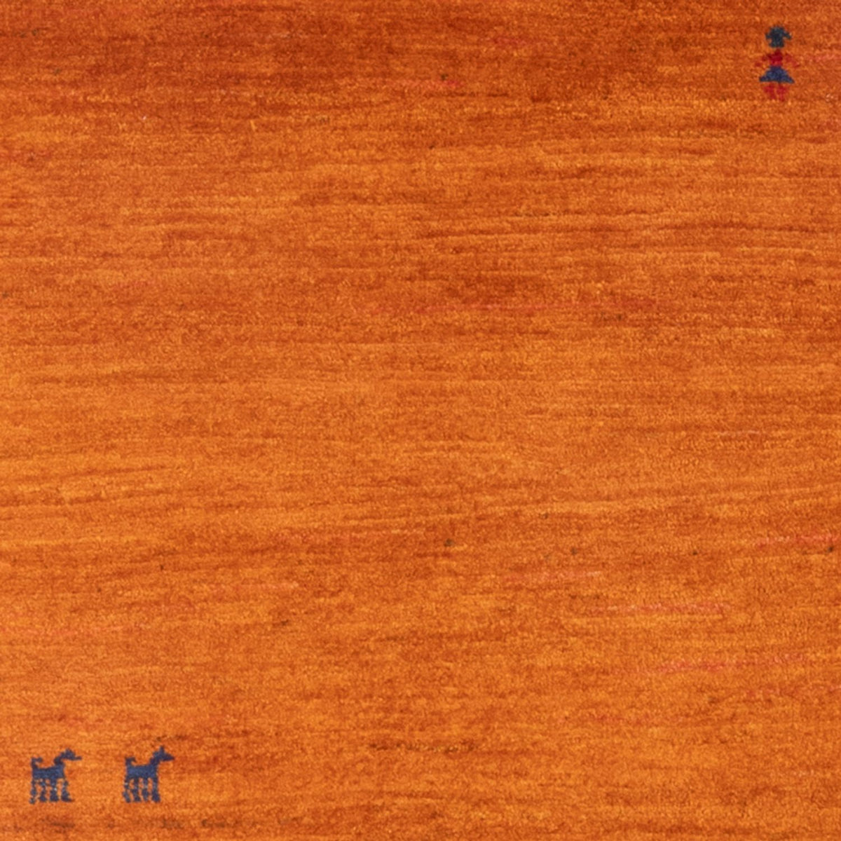 Gabbeh Teppich - Perser - 147 x 104 cm - orange