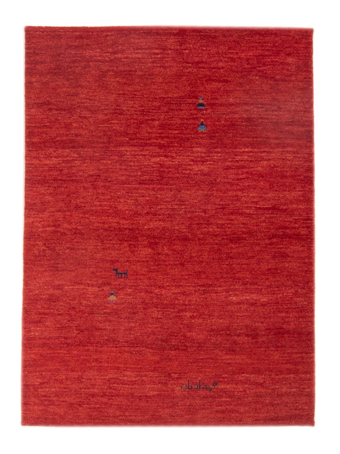 Gabbeh Teppich - Perser - 147 x 100 cm - rot