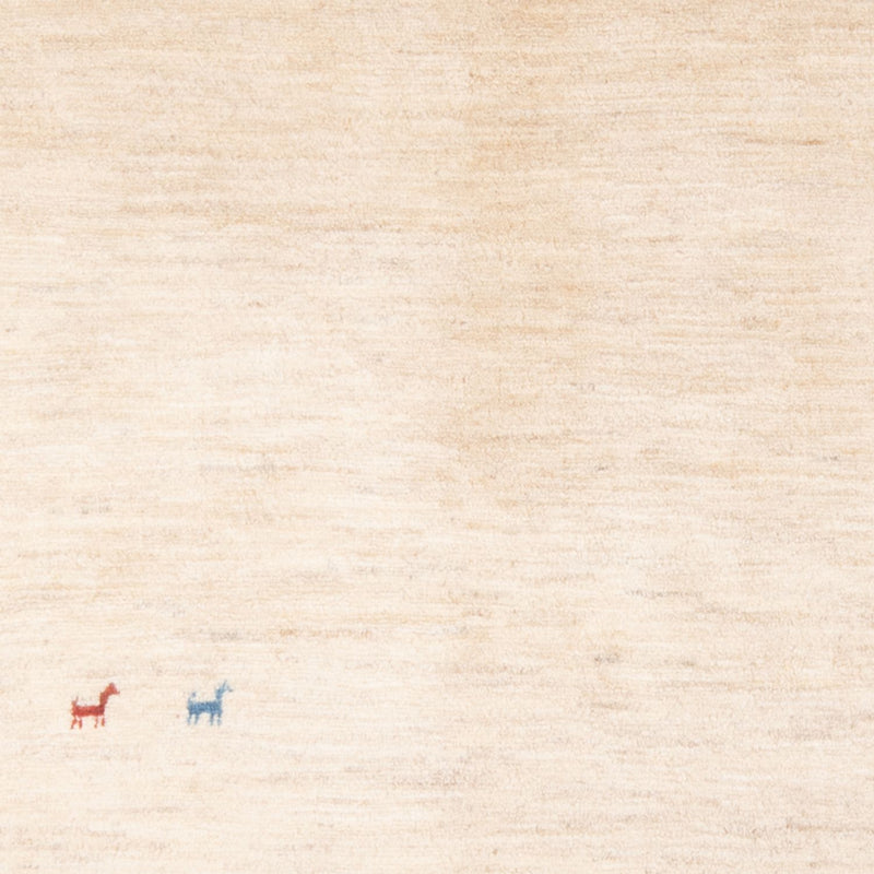 Gabbeh Teppich - Perser - 158 x 108 cm - hellbeige