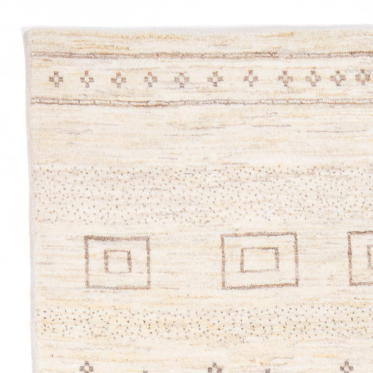 Gabbeh Teppich - Perser - 175 x 120 cm - hellbeige
