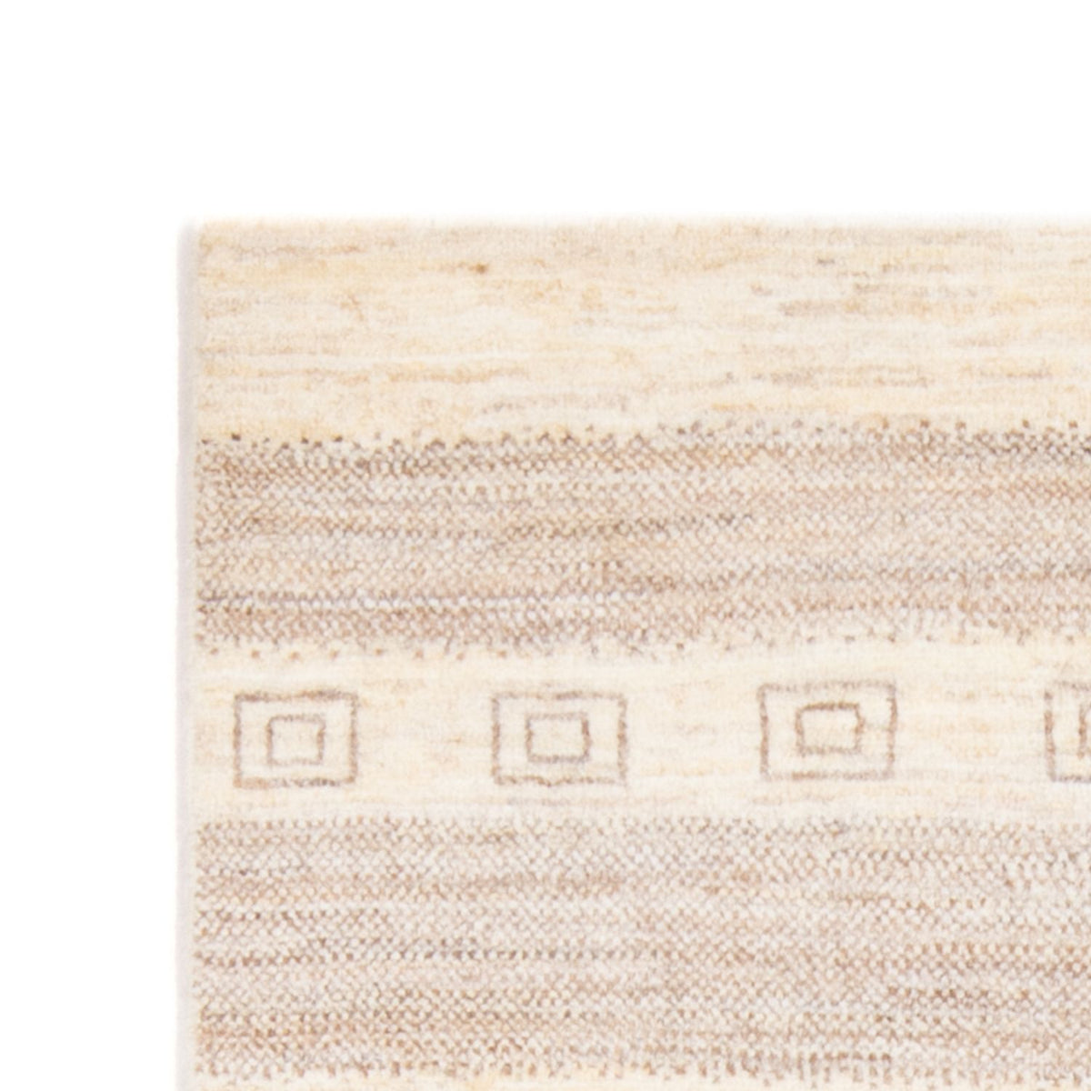 Gabbeh Teppich - Perser - 151 x 100 cm - hellbeige