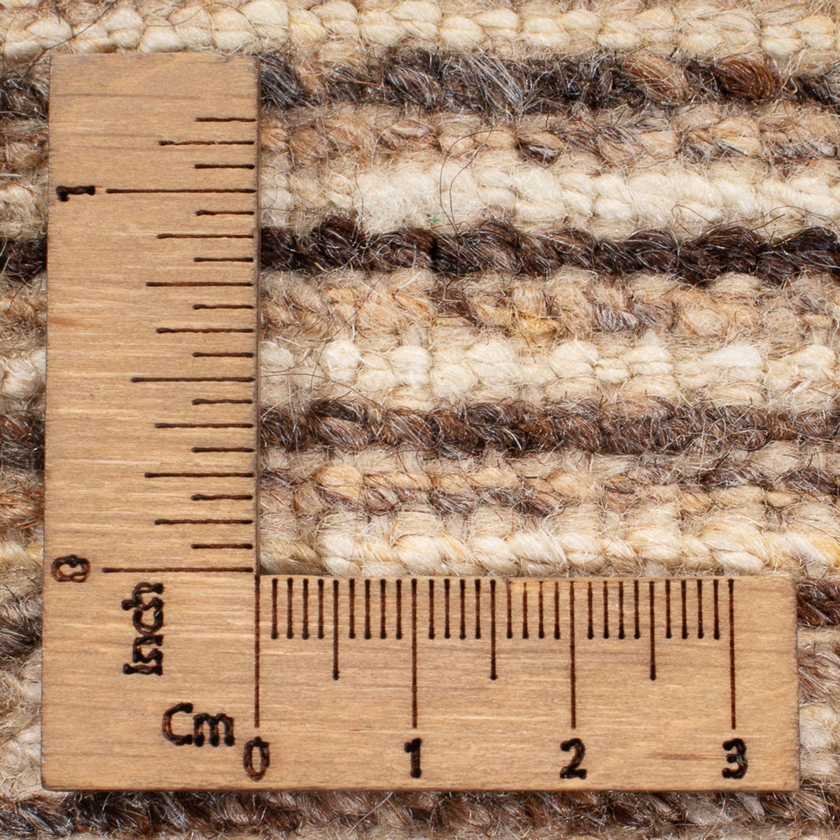 Gabbeh Teppich - Perser - 197 x 150 cm - hellbraun