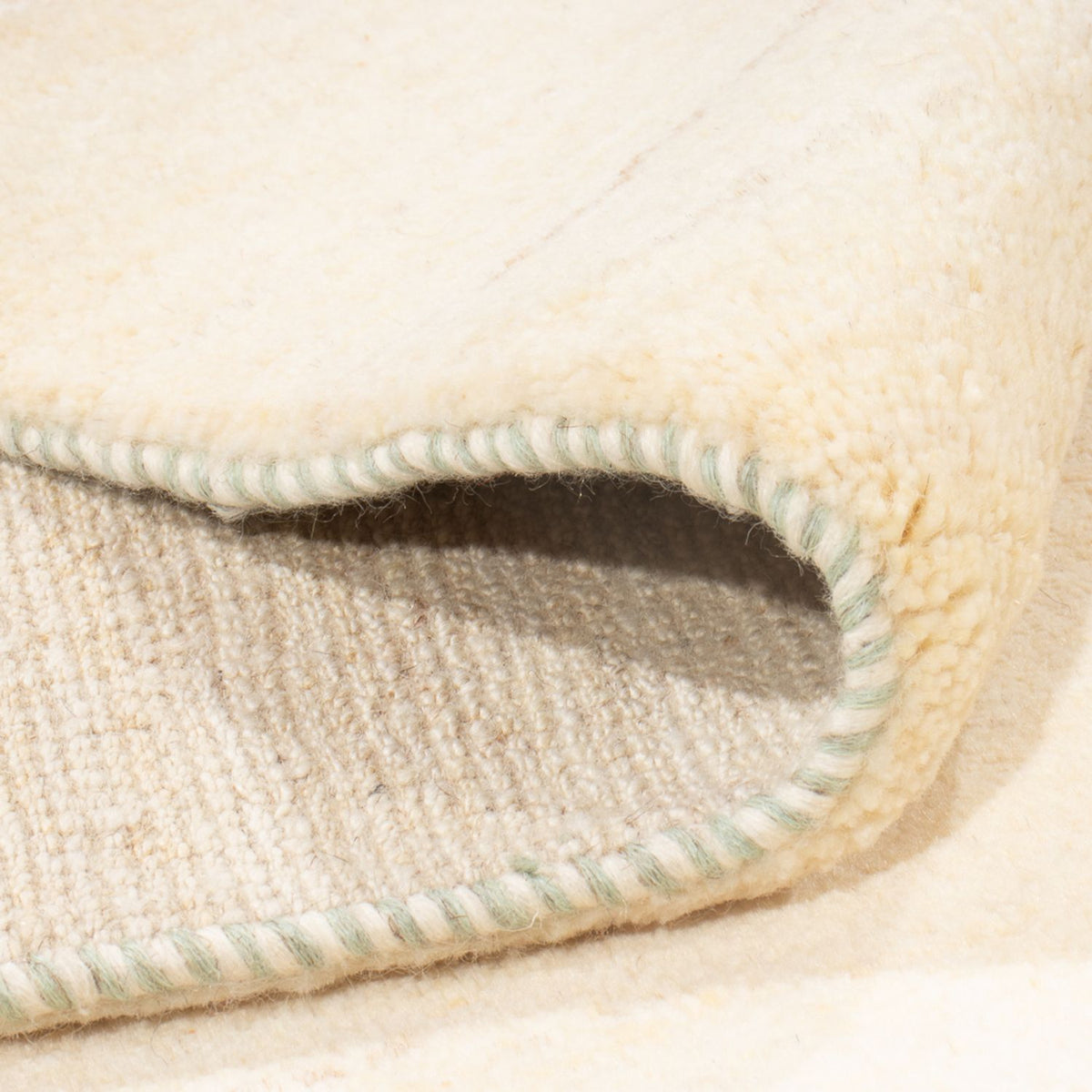 Gabbeh Teppich - Perser - 234 x 172 cm - hellbeige