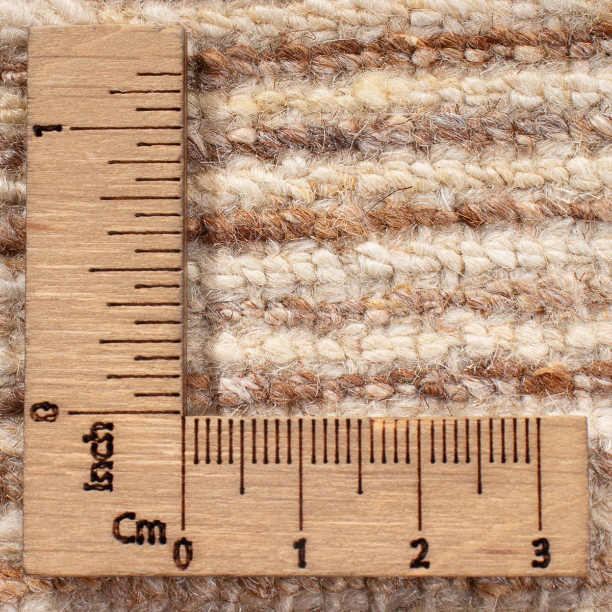 Gabbeh Teppich - Perser - 96 x 62 cm - hellbeige