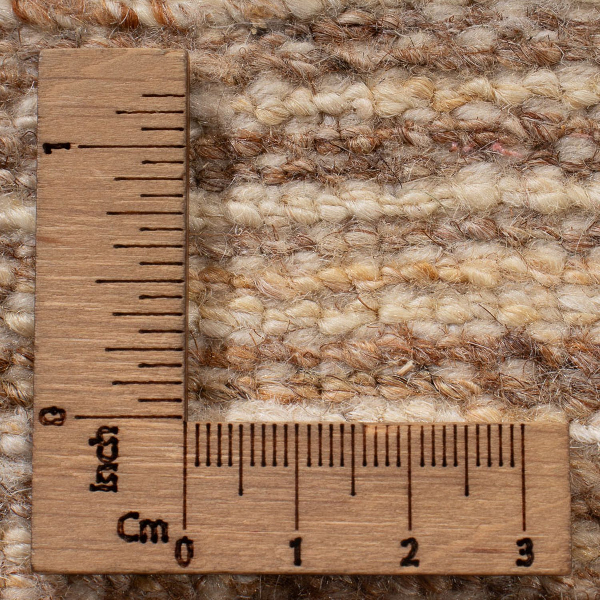 Gabbeh Teppich - Perser - 88 x 60 cm - hellbeige