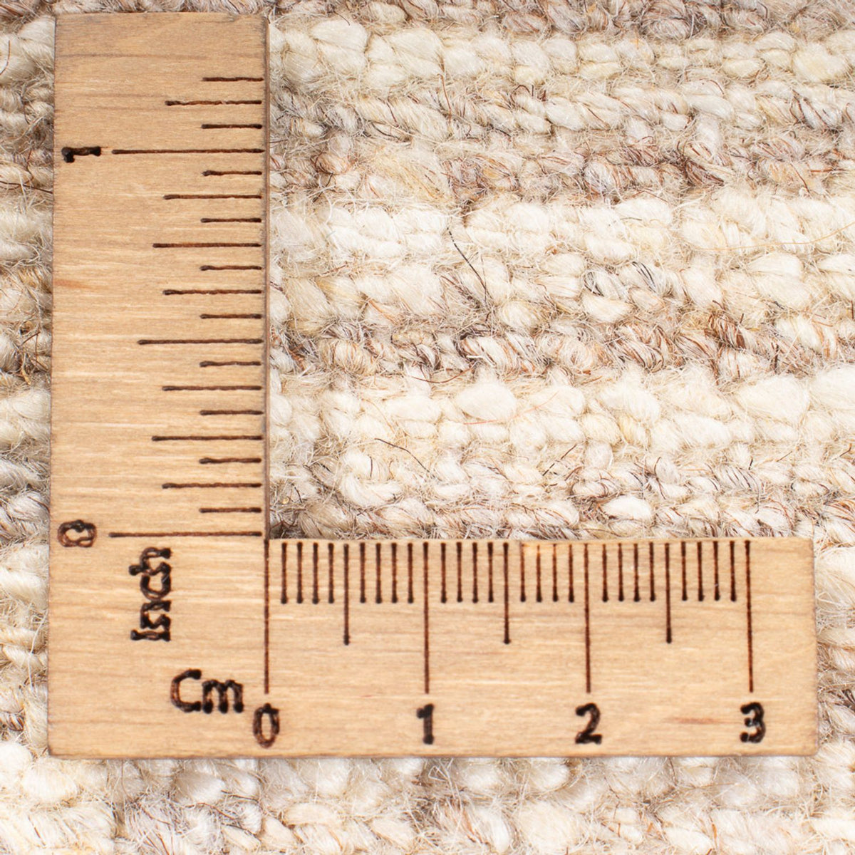 Gabbeh Teppich - Perser quadratisch - 157 x 140 cm - beige