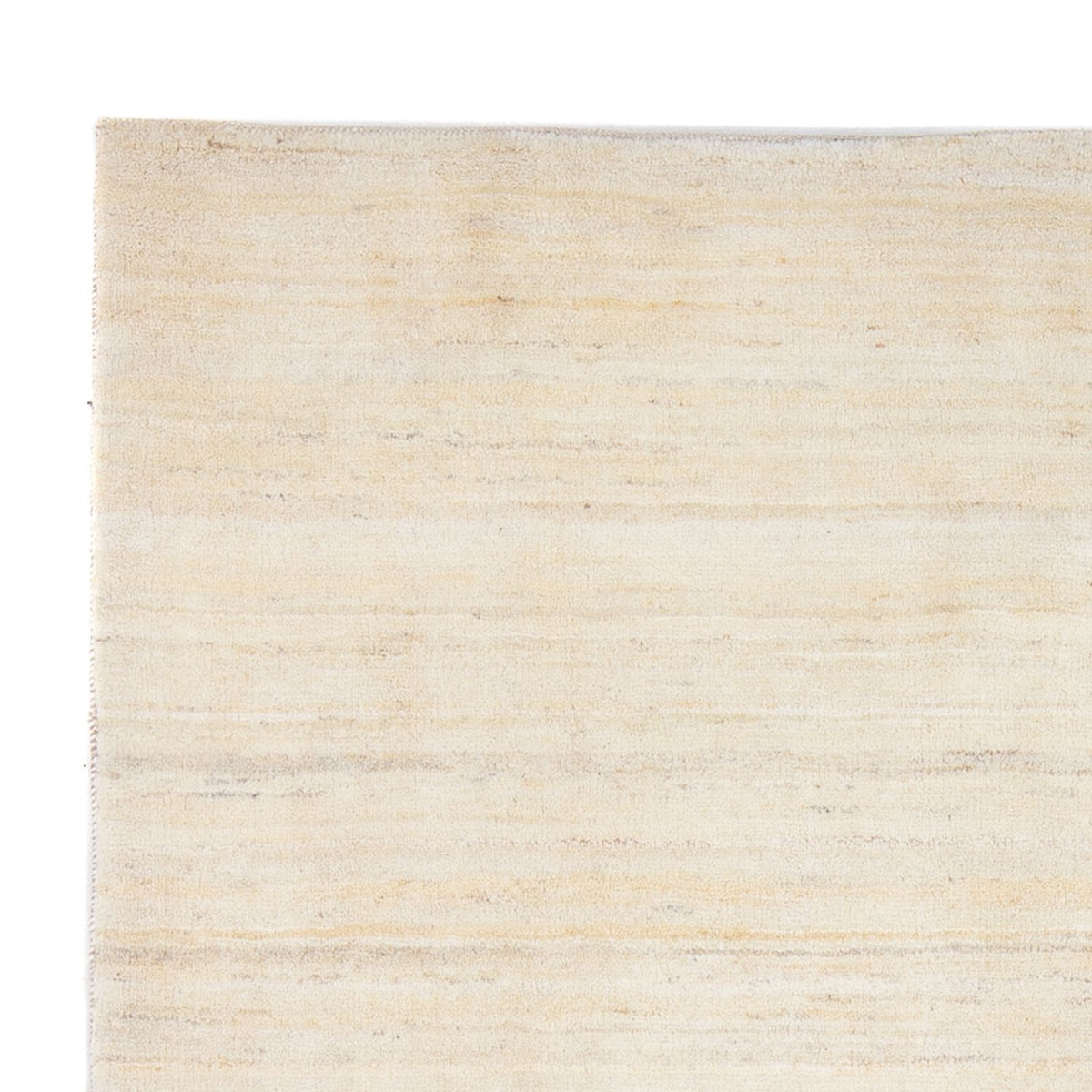 Gabbeh Teppich - Perser - 242 x 182 cm - naturweiß