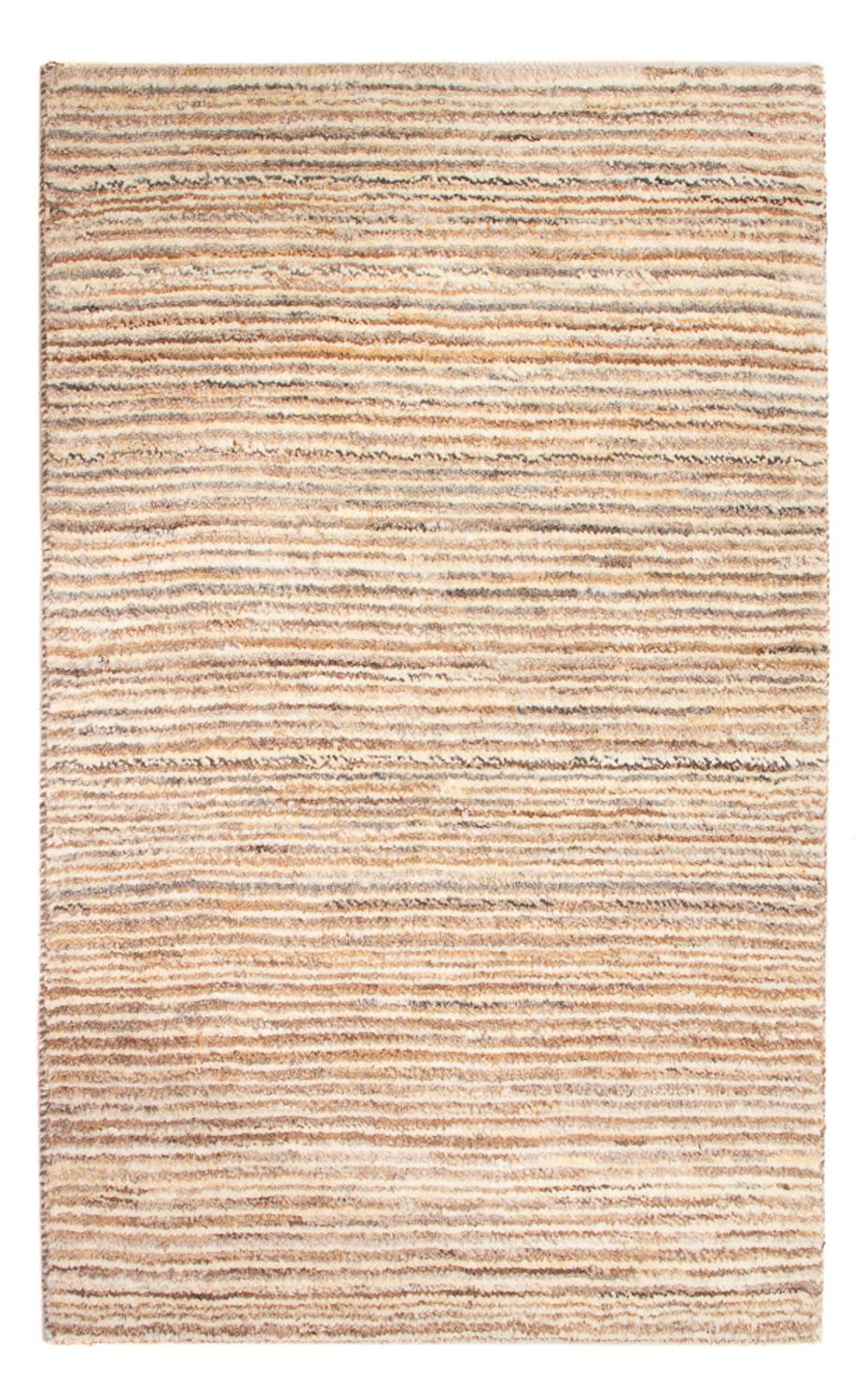 Gabbeh Teppich - Perser - 92 x 60 cm - hellbeige