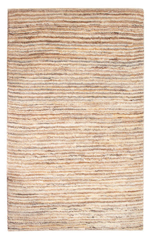 Gabbeh Teppich - Perser - 94 x 61 cm - hellbeige