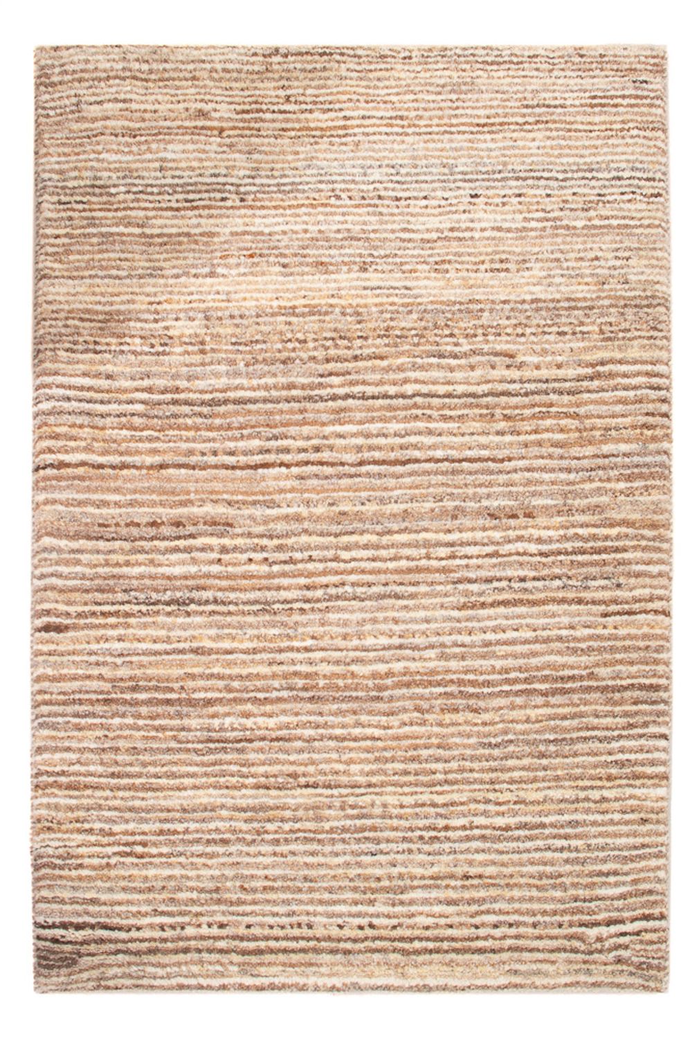 Gabbeh Teppich - Perser - 91 x 60 cm - hellbeige