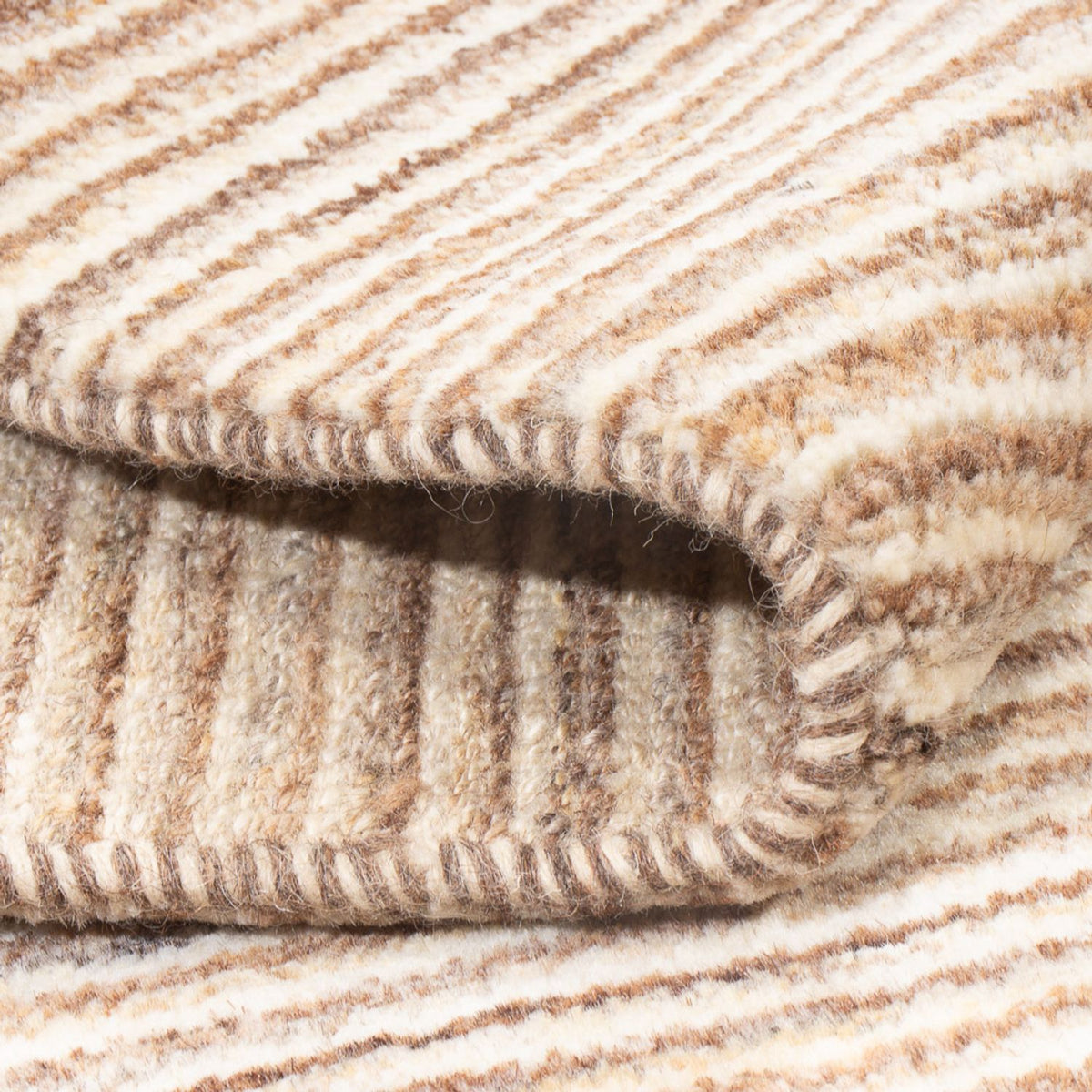 Gabbeh Teppich - Perser - 146 x 106 cm - hellbeige