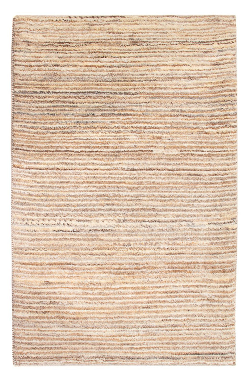 Gabbeh Teppich - Perser - 93 x 61 cm - dunkelbeige