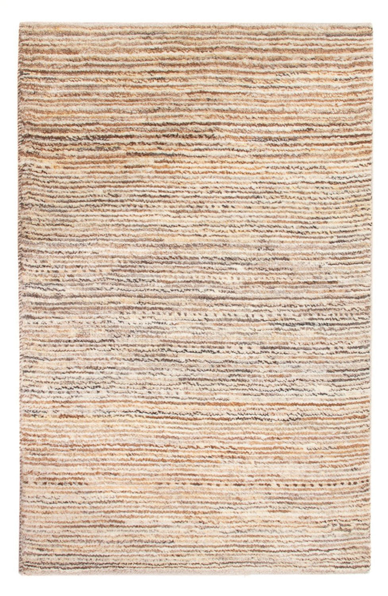 Gabbeh Teppich - Perser - 92 x 61 cm - dunkelbeige