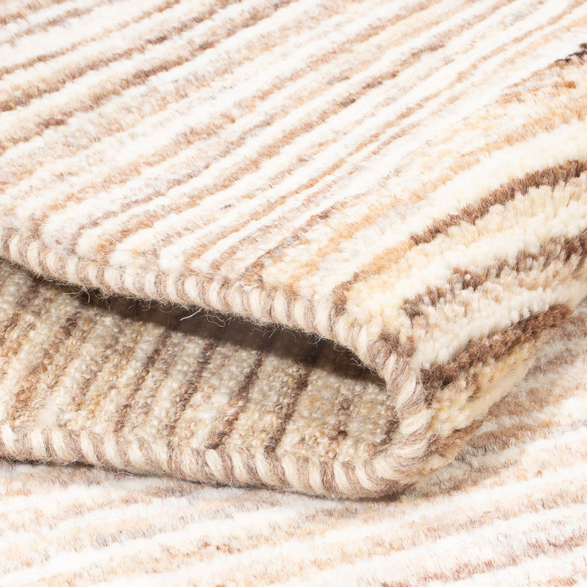 Gabbeh Teppich - Perser - 142 x 98 cm - hellbeige