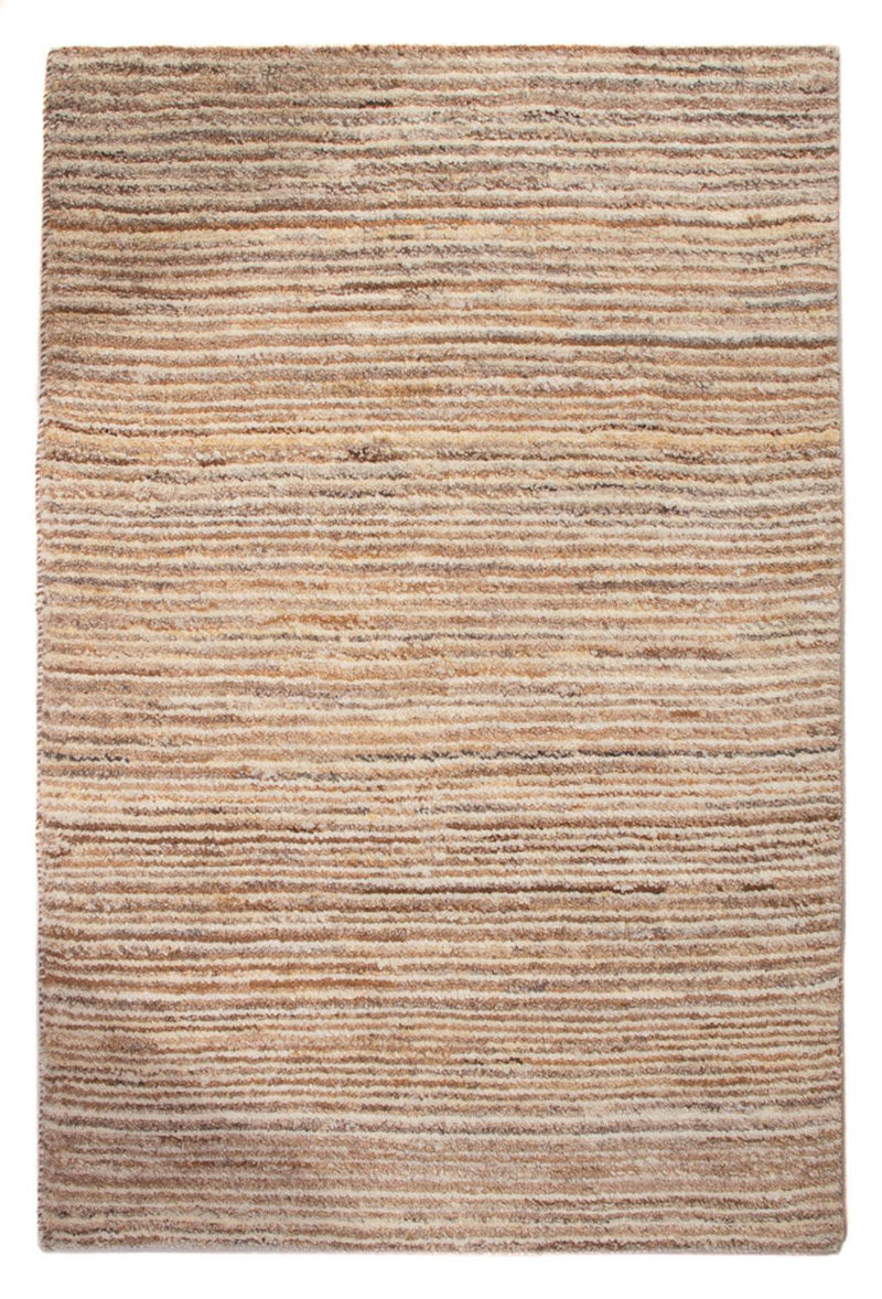 Gabbeh Teppich - Perser - 90 x 61 cm - dunkelbeige