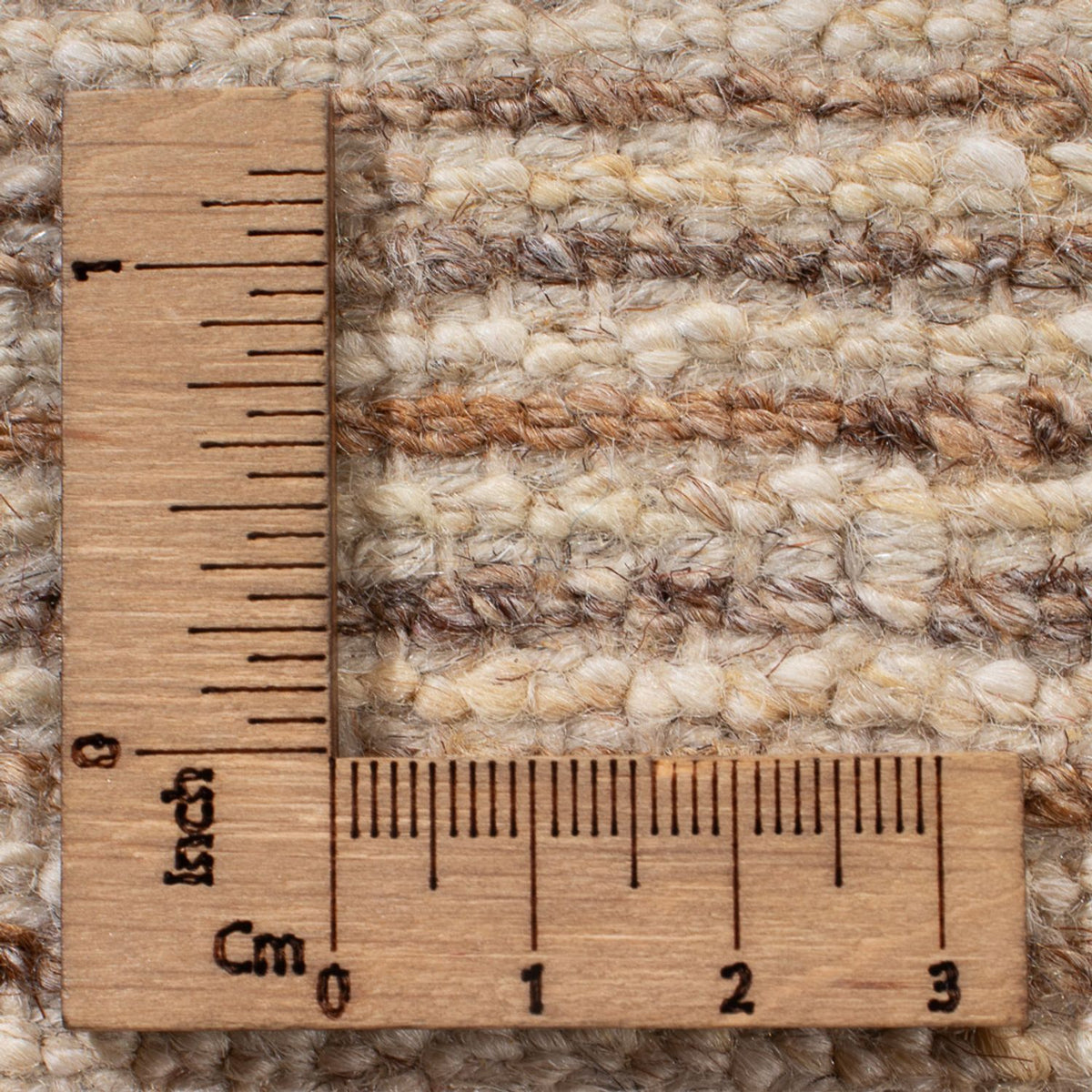 Gabbeh Teppich - Perser - 90 x 61 cm - dunkelbeige