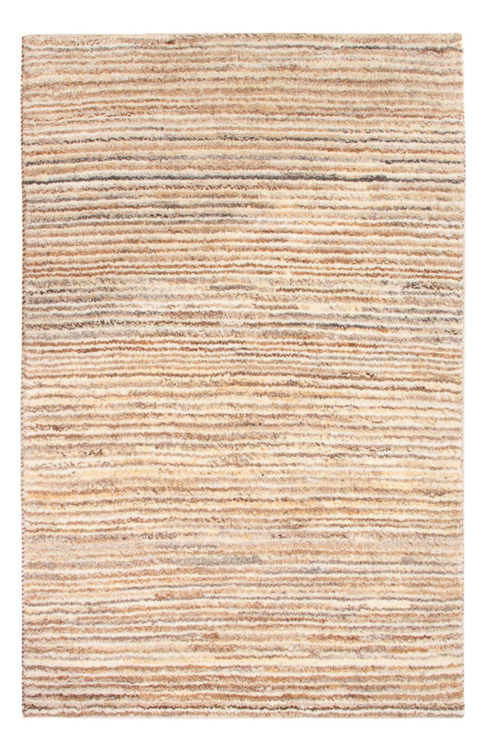 Gabbeh Teppich - Perser - 89 x 59 cm - dunkelbeige