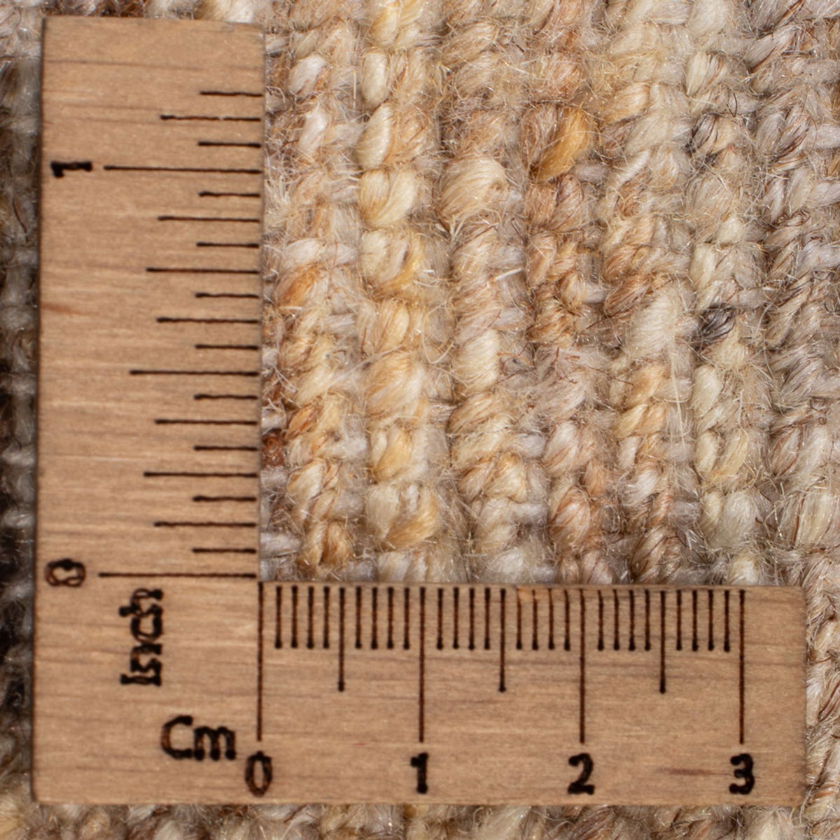 Gabbeh Teppich - Perser - 95 x 62 cm - dunkelbeige