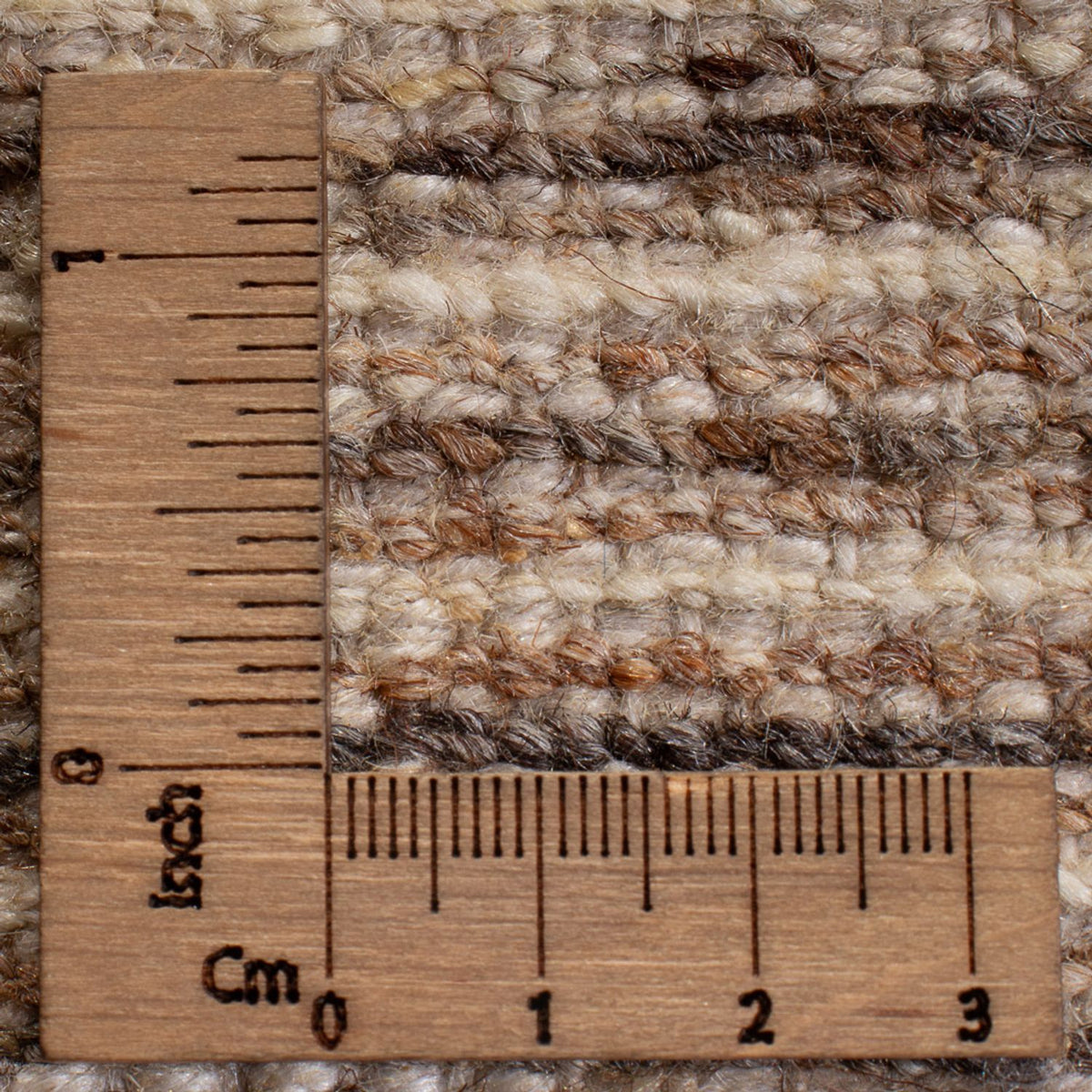 Gabbeh Teppich - Perser - 96 x 60 cm - dunkelbeige