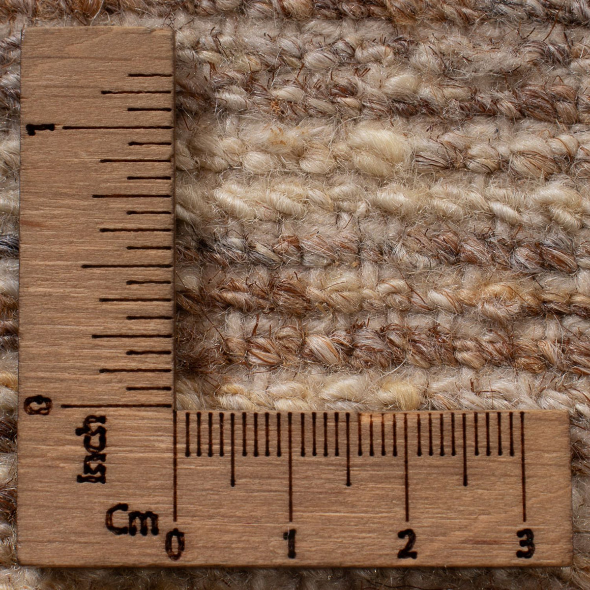 Gabbeh Teppich - Perser - 96 x 57 cm - dunkelbeige