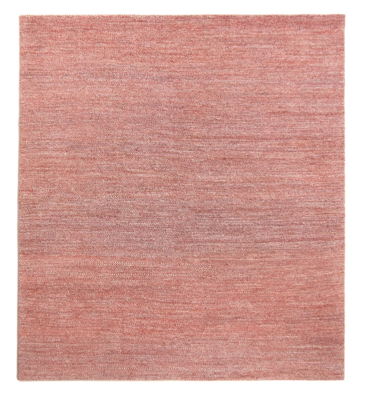 Gabbeh Teppich - Perser quadratisch  - 200 x 183 cm - hellrot