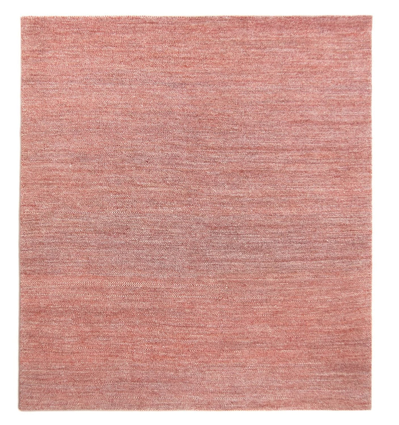 Gabbeh Teppich - Perser quadratisch  - 200 x 183 cm - hellrot