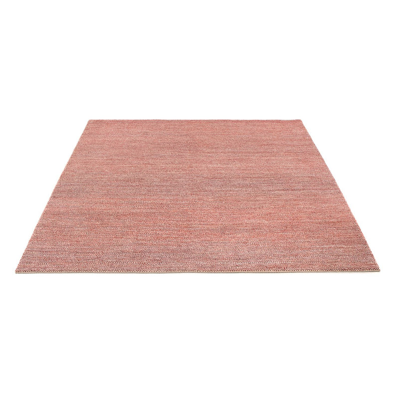 Gabbeh Teppich - Perser quadratisch  - 200 x 183 cm - hellrot