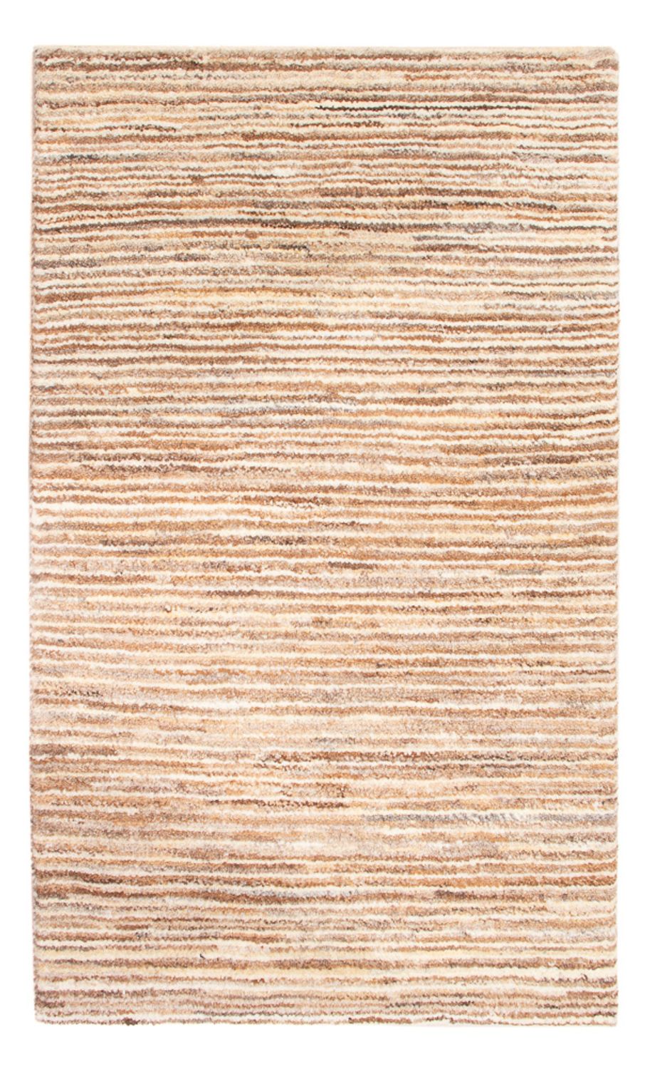 Gabbeh Teppich - Perser - 95 x 58 cm - dunkelbeige