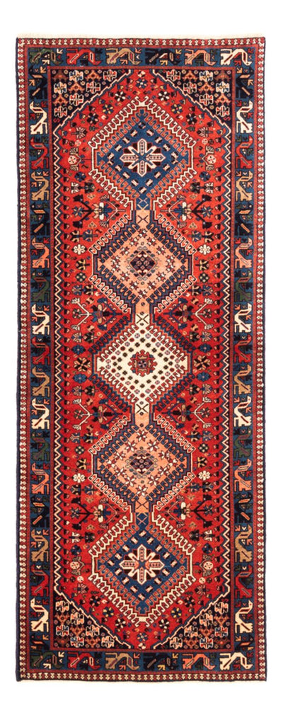 Gabbeh Persisch Teppich 78x208cm - Perserteppich Wollteppich