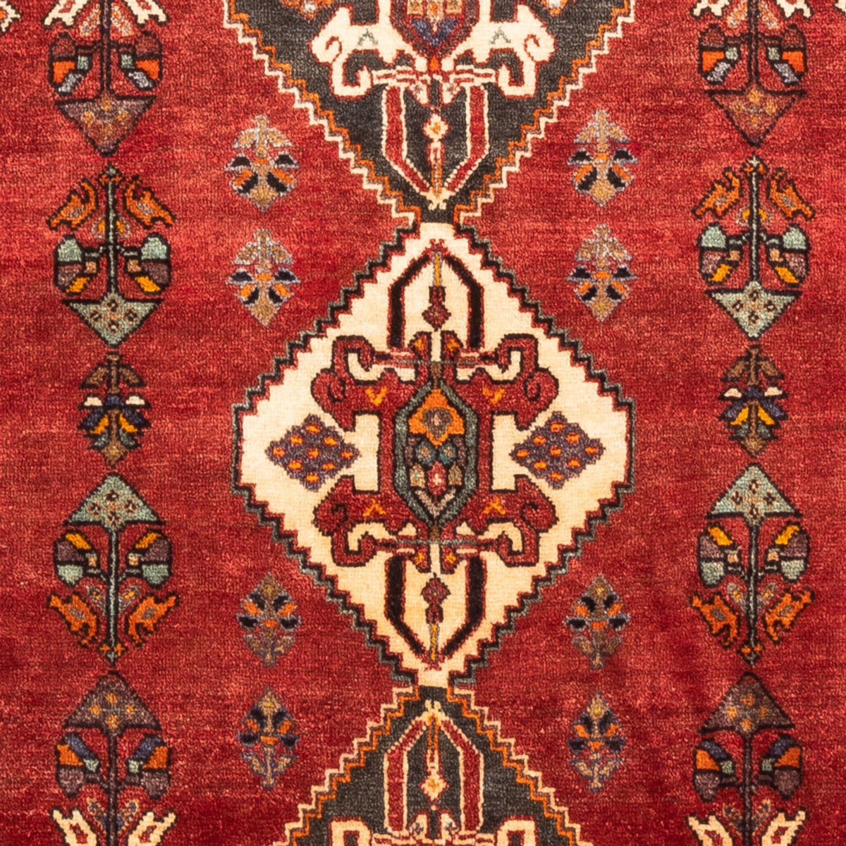 Perserteppich - Nomadic - 172 x 117 cm - rot